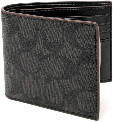 coach mens wallet outlet|discount coach wallets for men.